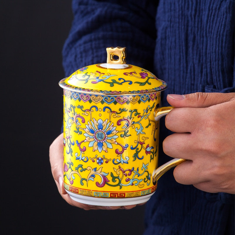 Jingdezhen Ceramic Tea Cup-ToShay.org