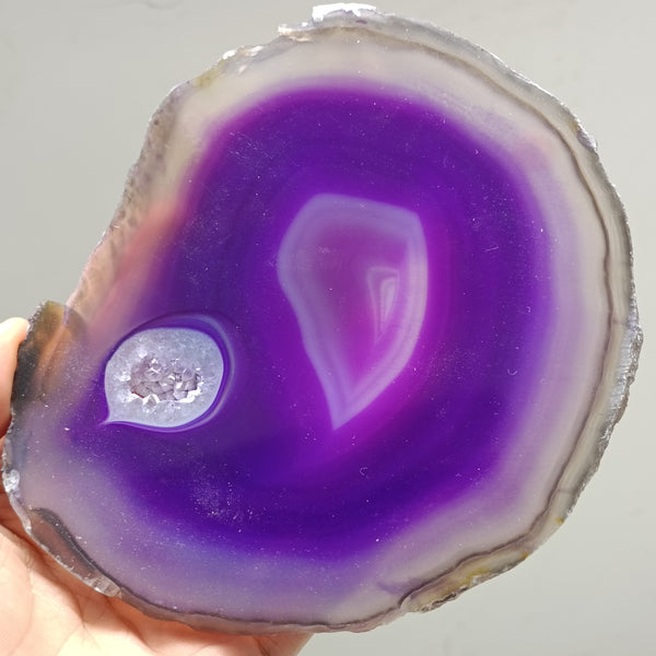 Purple Agate Slices-ToShay.org