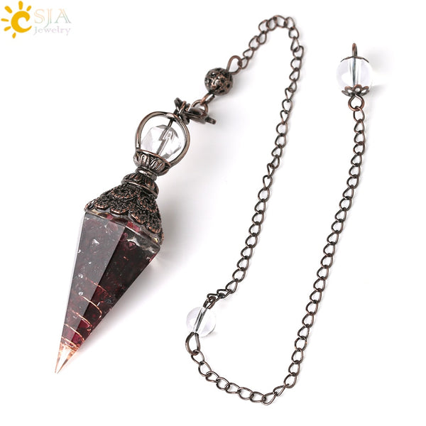 Mixed Crystal Dowsing Pendulum-ToShay.org