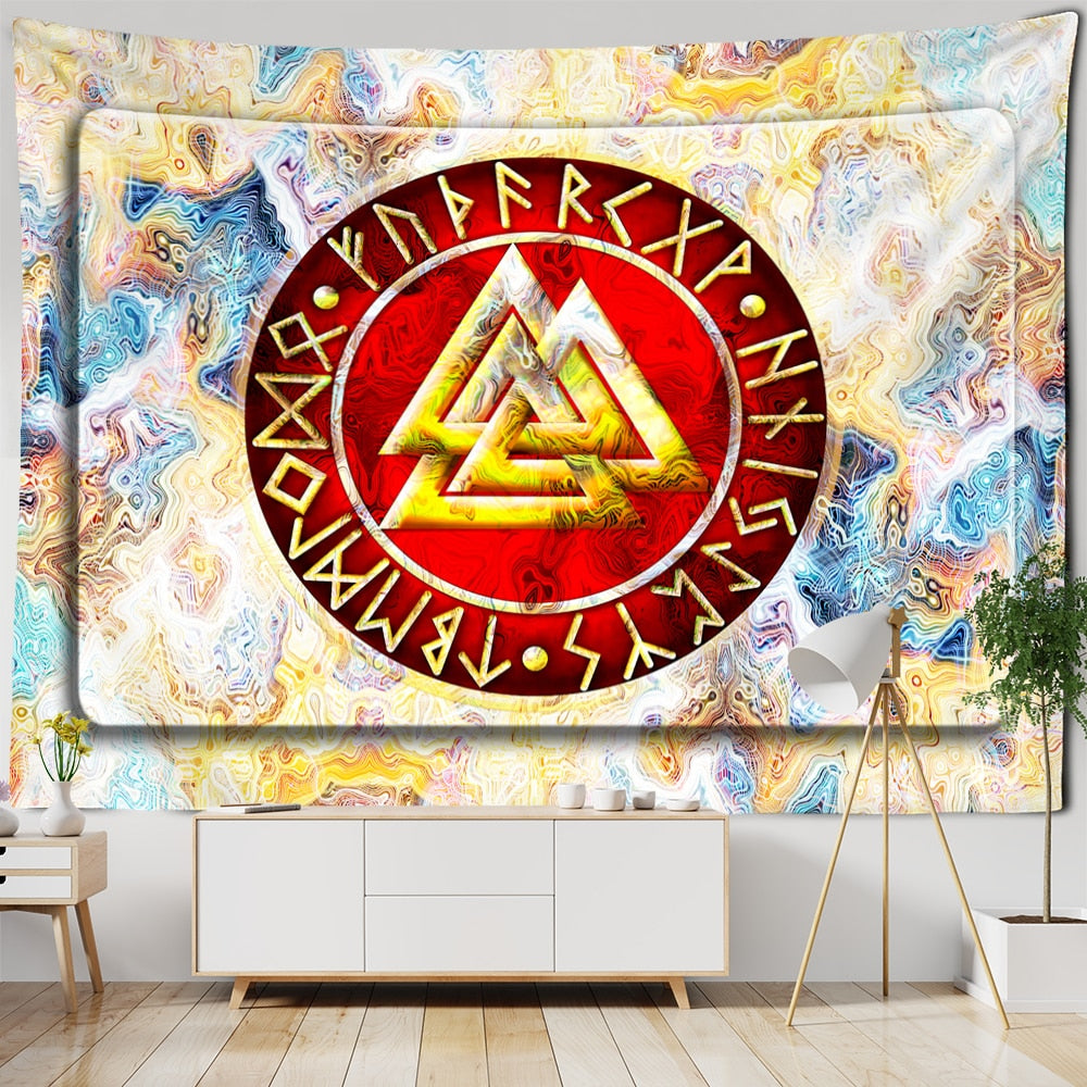 Rune Art Tapestry Wall Hanging-ToShay.org