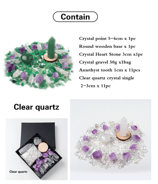 Mixed Crystal Gift Box Sets