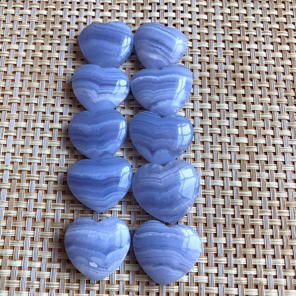 Blue Lace Agate Heart-ToShay.org