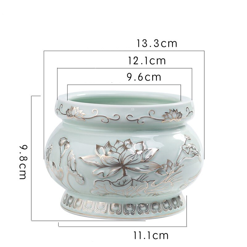 Lotus Ceramic Incense Burner-ToShay.org