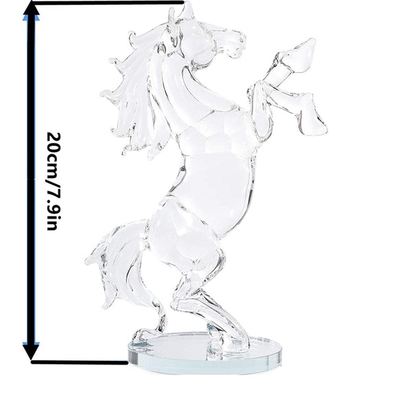 Clear Crystal Horse-ToShay.org