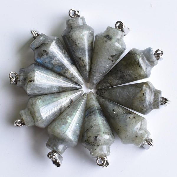 Mixed Crystal Cone Pendulum-ToShay.org