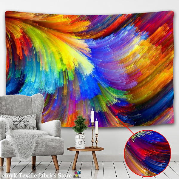 Rainbow Art Wall Tapestry-ToShay.org