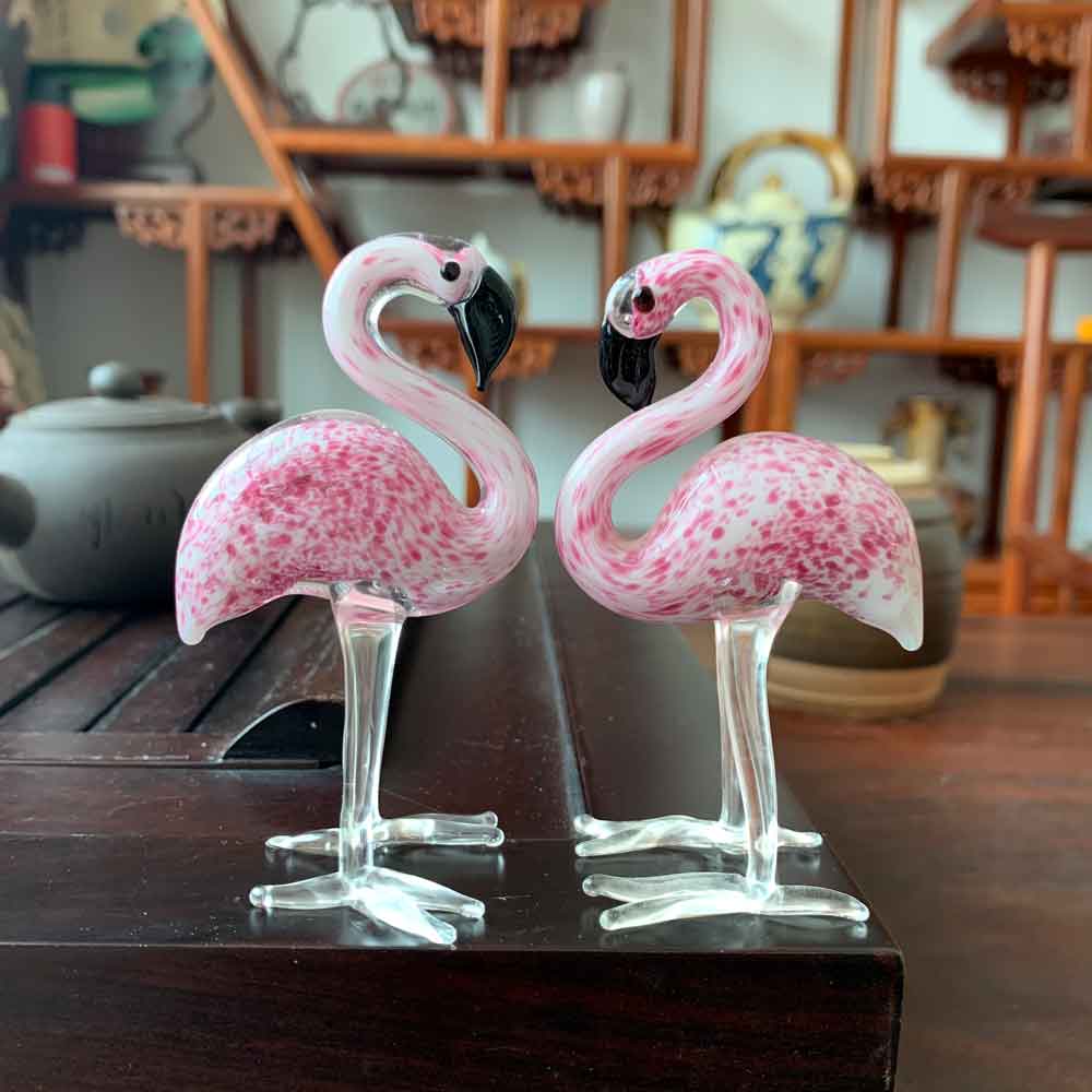 Glass Flamingo-ToShay.org