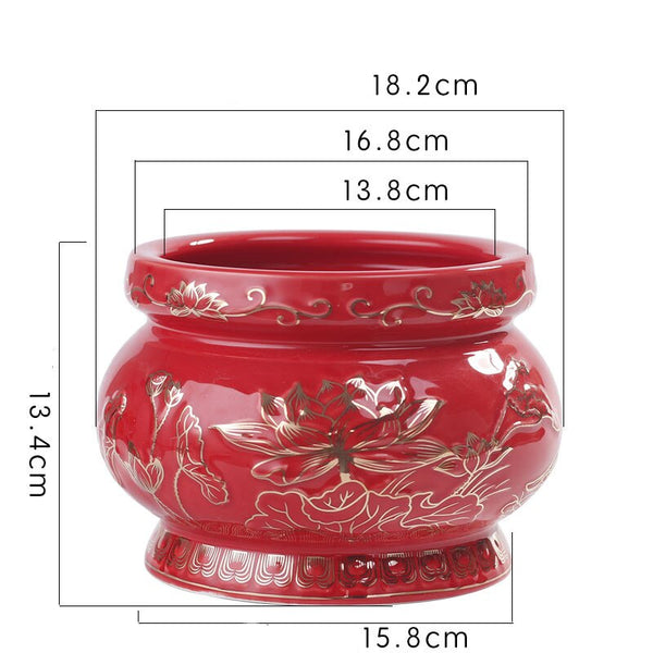 Lotus Ceramic Incense Burner-ToShay.org