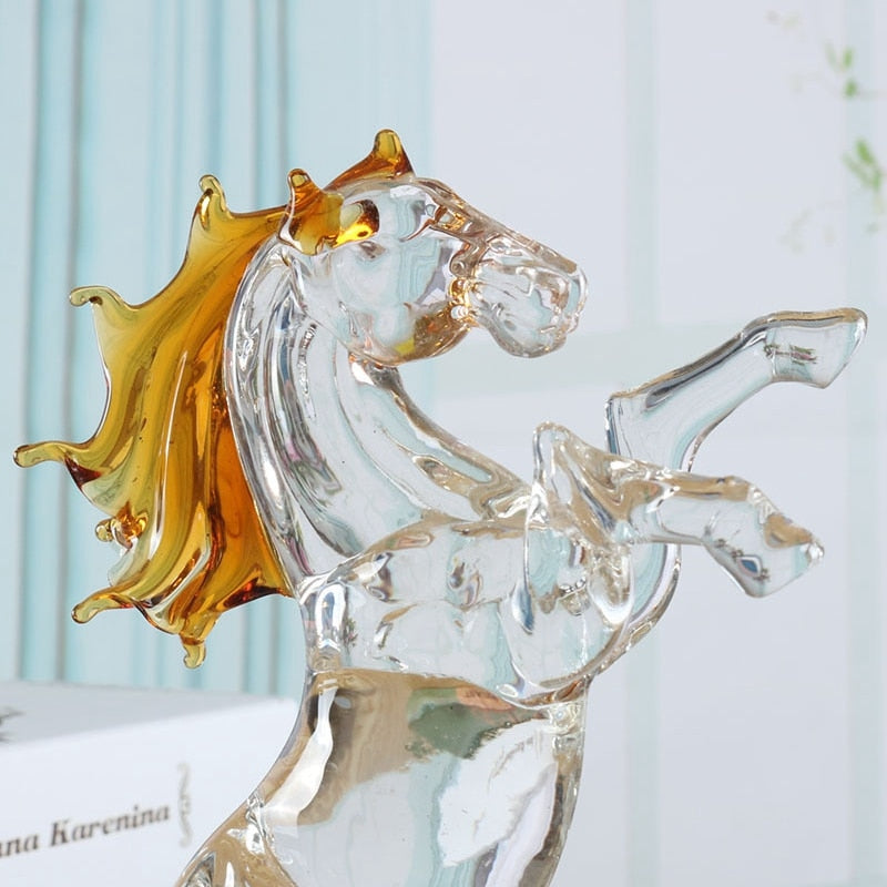 Clear Crystal Horse-ToShay.org