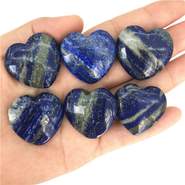 Blue Lapis Lazuli Heart-ToShay.org