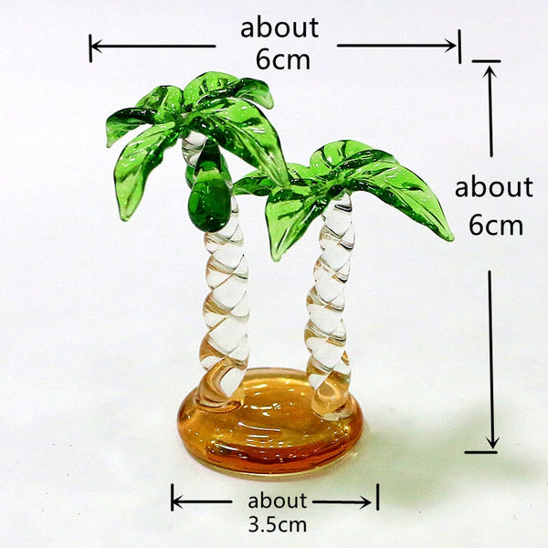 Glass Coconut Tree-ToShay.org