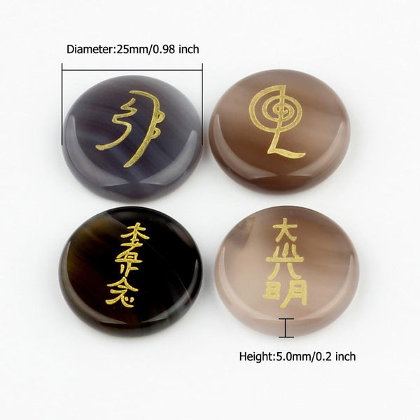 Mixed Crystal Reiki Palm Stones-ToShay.org