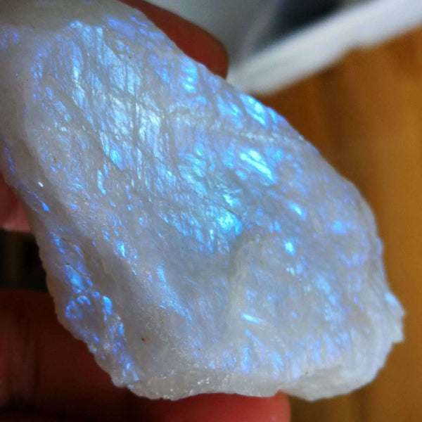 Blue Moonstone Labradorite Crystal-ToShay.org