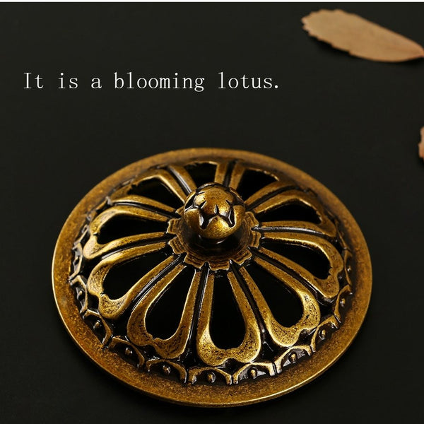 Lotus Coil Incense Censer-ToShay.org