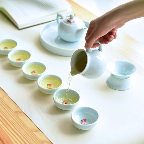 Goldfish Tea Set-ToShay.org