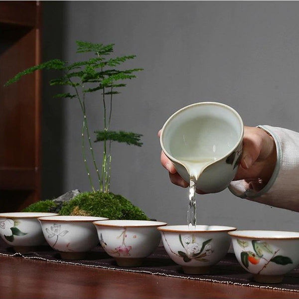 Stoneware Pottery Tea Bowls-ToShay.org