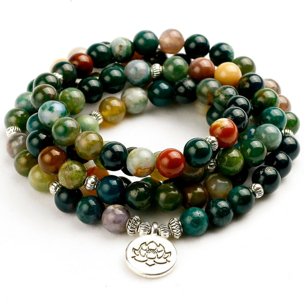 Green Onyx Bead Bracelet-ToShay.org