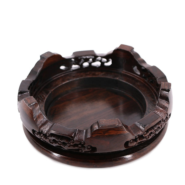 Ebony Carved Base-ToShay.org