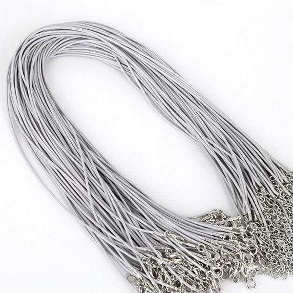 Waxed Cord Necklace-ToShay.org