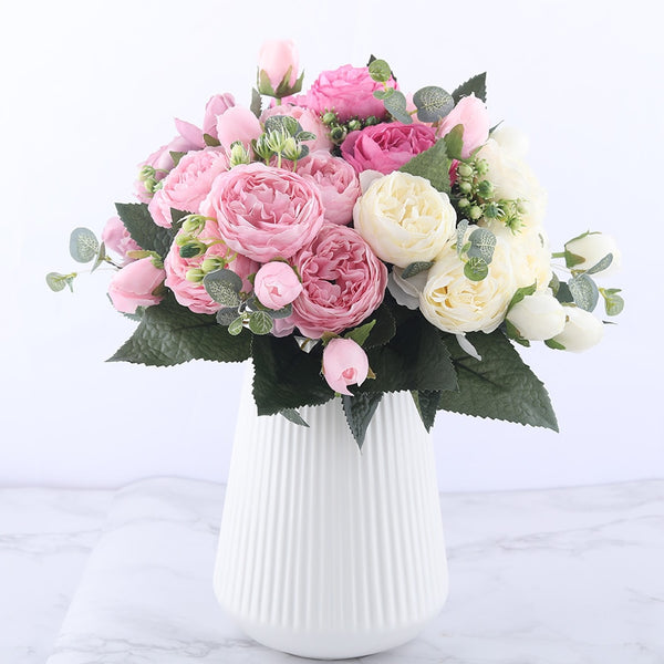 Peony Flowers Bouquet-ToShay.org