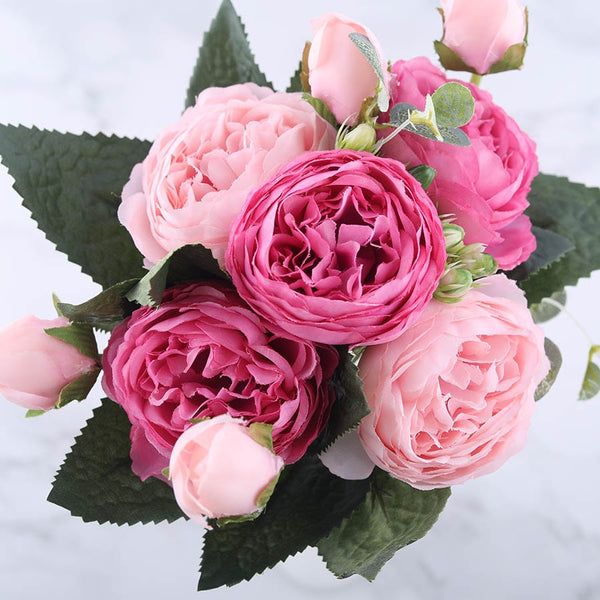 Peony Flowers Bouquet-ToShay.org