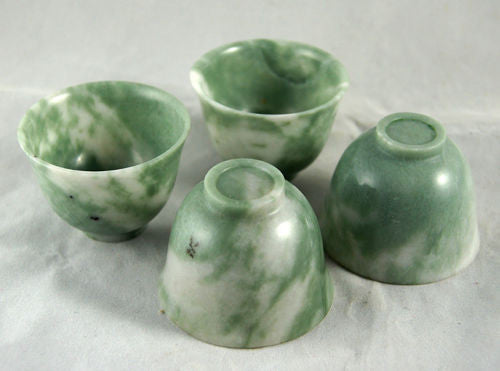 Green Jade Tea Cups-ToShay.org
