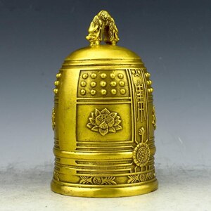 Tibetan Lotus Flower Bell-ToShay.org