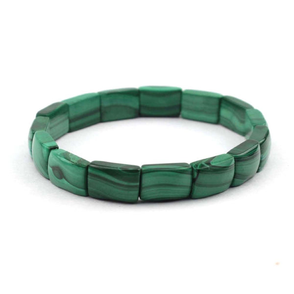 Green Malachite Beads Bracelet-ToShay.org