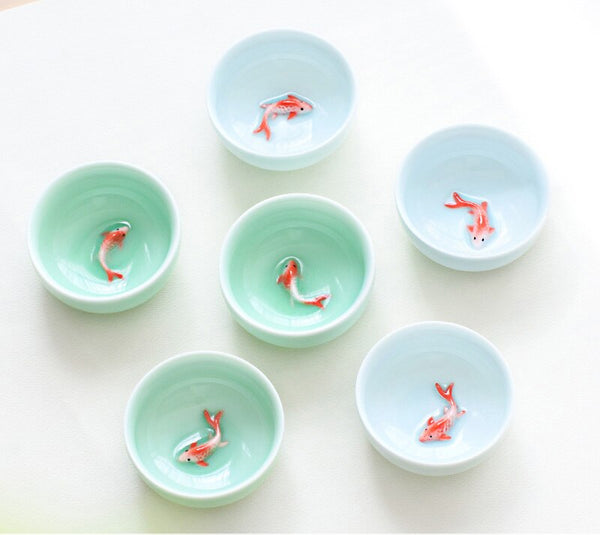 Goldfish Tea Set-ToShay.org