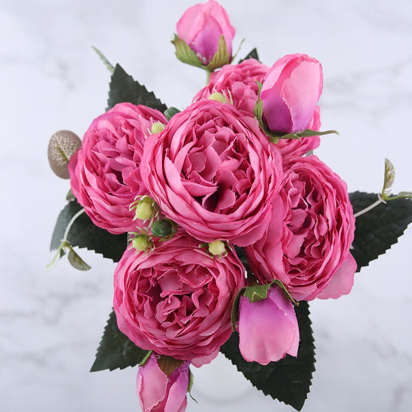 Peony Flowers Bouquet-ToShay.org