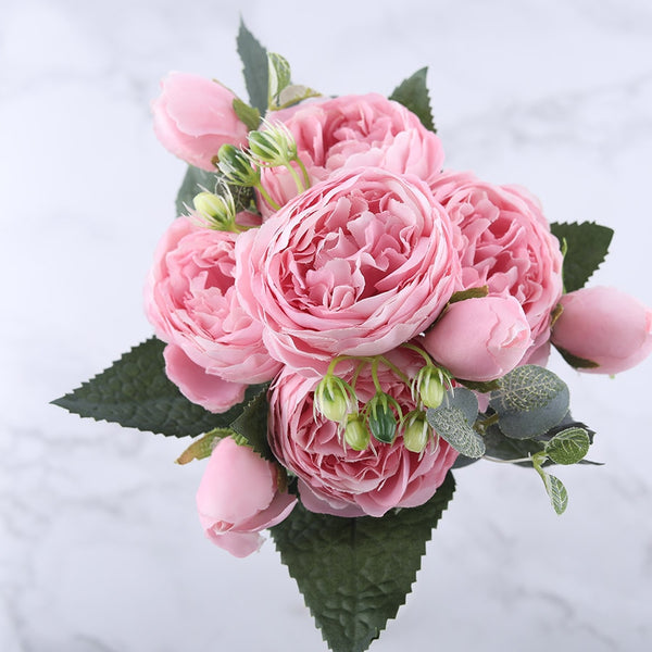 Peony Flowers Bouquet-ToShay.org