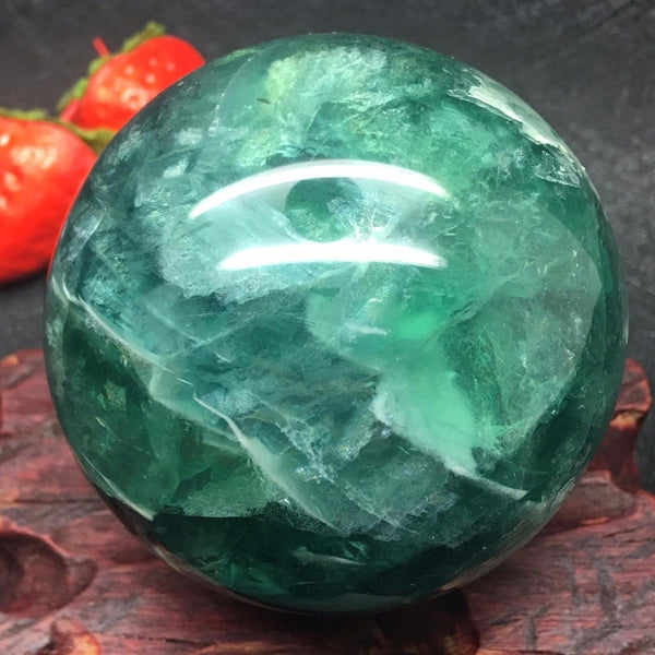 Green Fluorite Ball-ToShay.org