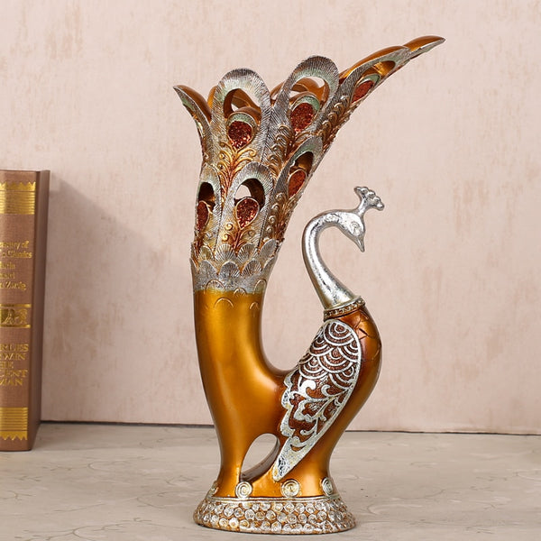 Peacock Vase-ToShay.org