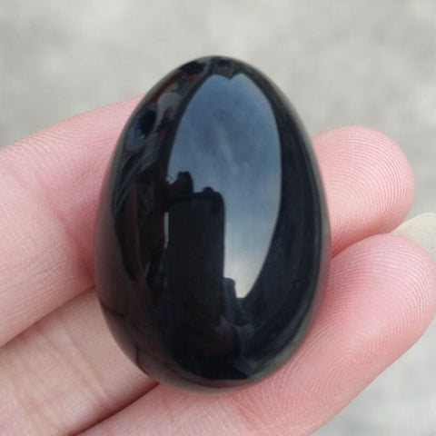 Black Obsidian Egg-ToShay.org