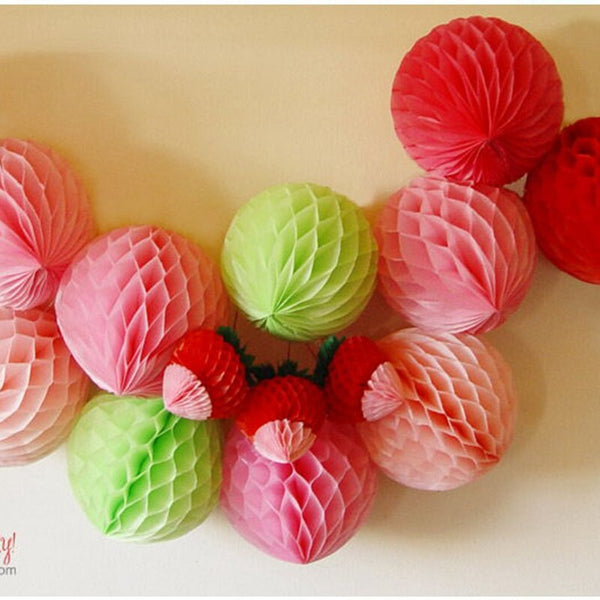 Honeycomb Balls Flower-ToShay.org