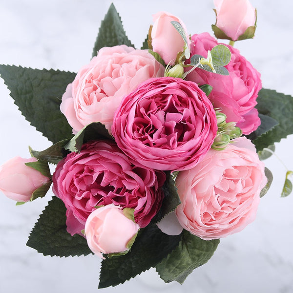 Peony Flowers Bouquet-ToShay.org
