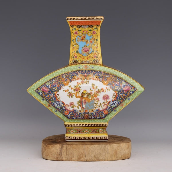 Jingdezhen Ceramic Enamel Vase-ToShay.org