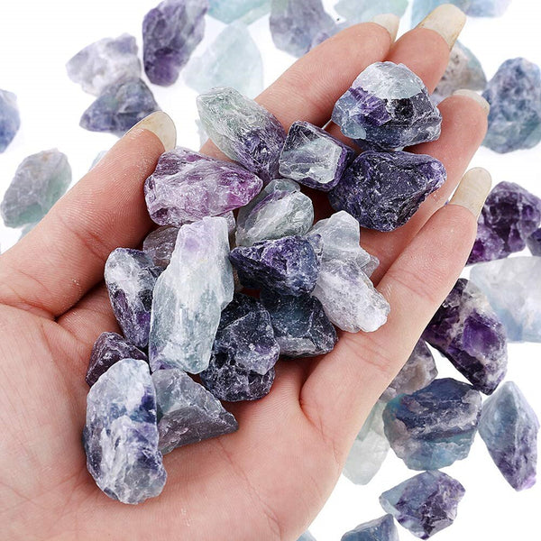 Purple Fluorite Raw Stones-ToShay.org