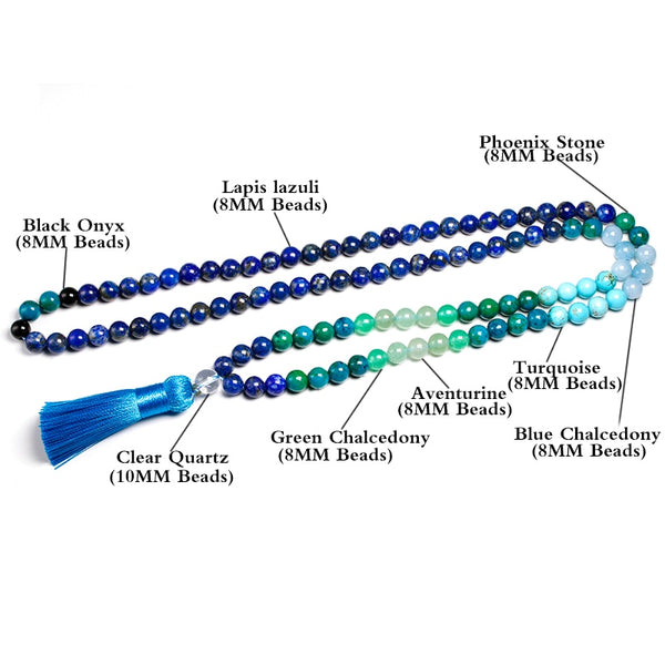 Blue Lapis Lazuli Prayer Beads-ToShay.org