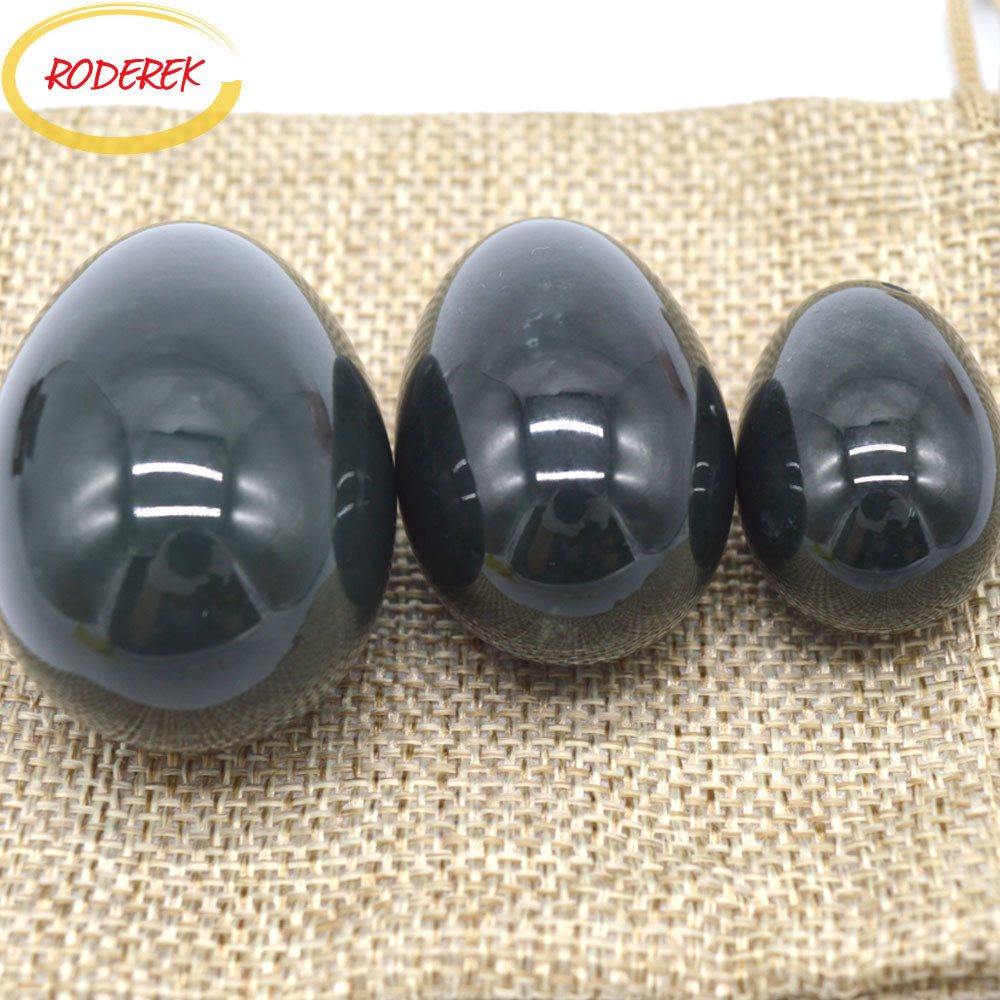 Green Nephrite Jade Eggs-ToShay.org