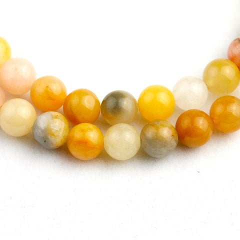 Yellow Topaz Bead Bracelet-ToShay.org