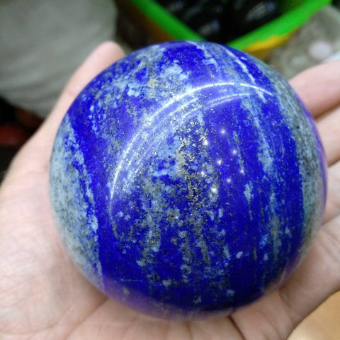 Blue Lapis Lazuli Ball-ToShay.org