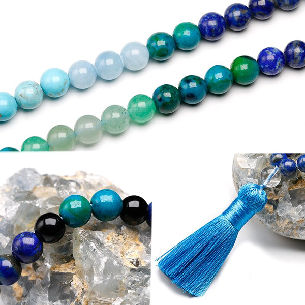 Blue Lapis Lazuli Prayer Beads-ToShay.org