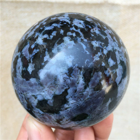 Blue Gabbro Jasper Ball-ToShay.org