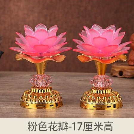 Lotus Flower LED Lanterns-ToShay.org