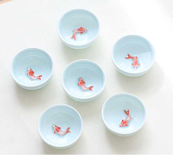 Goldfish Tea Set-ToShay.org