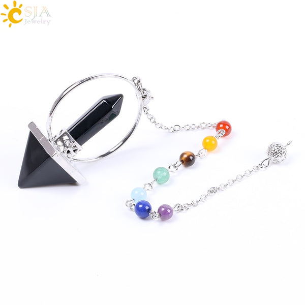 Chakra Bead Dowsing Pendulums-ToShay.org