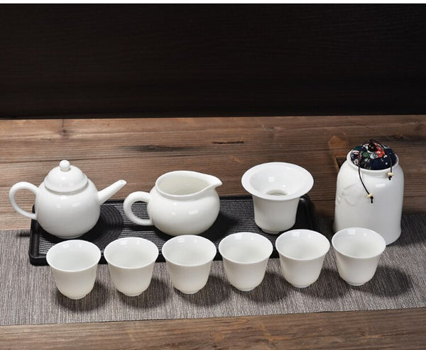 White Ceramic Tea Cups-ToShay.org