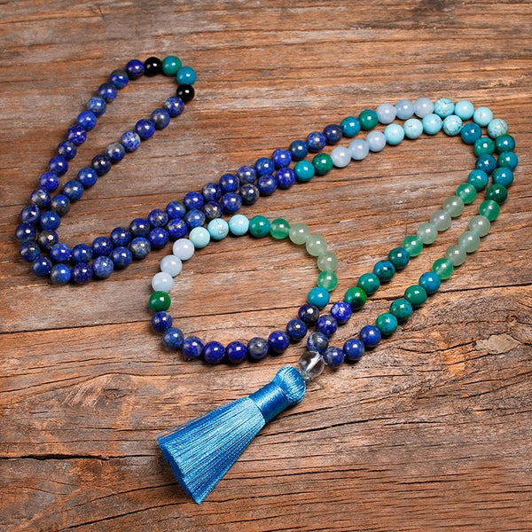 Blue Lapis Lazuli Prayer Beads-ToShay.org