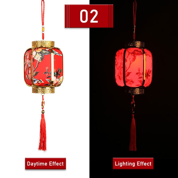 Red Silk Lanterns-ToShay.org